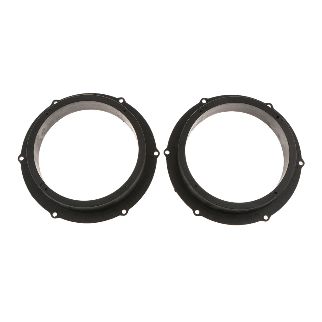 2Pcs 6.5' Car Speaker Spacers Adapter Mount Bracket Ring For VW ,for Passat B7