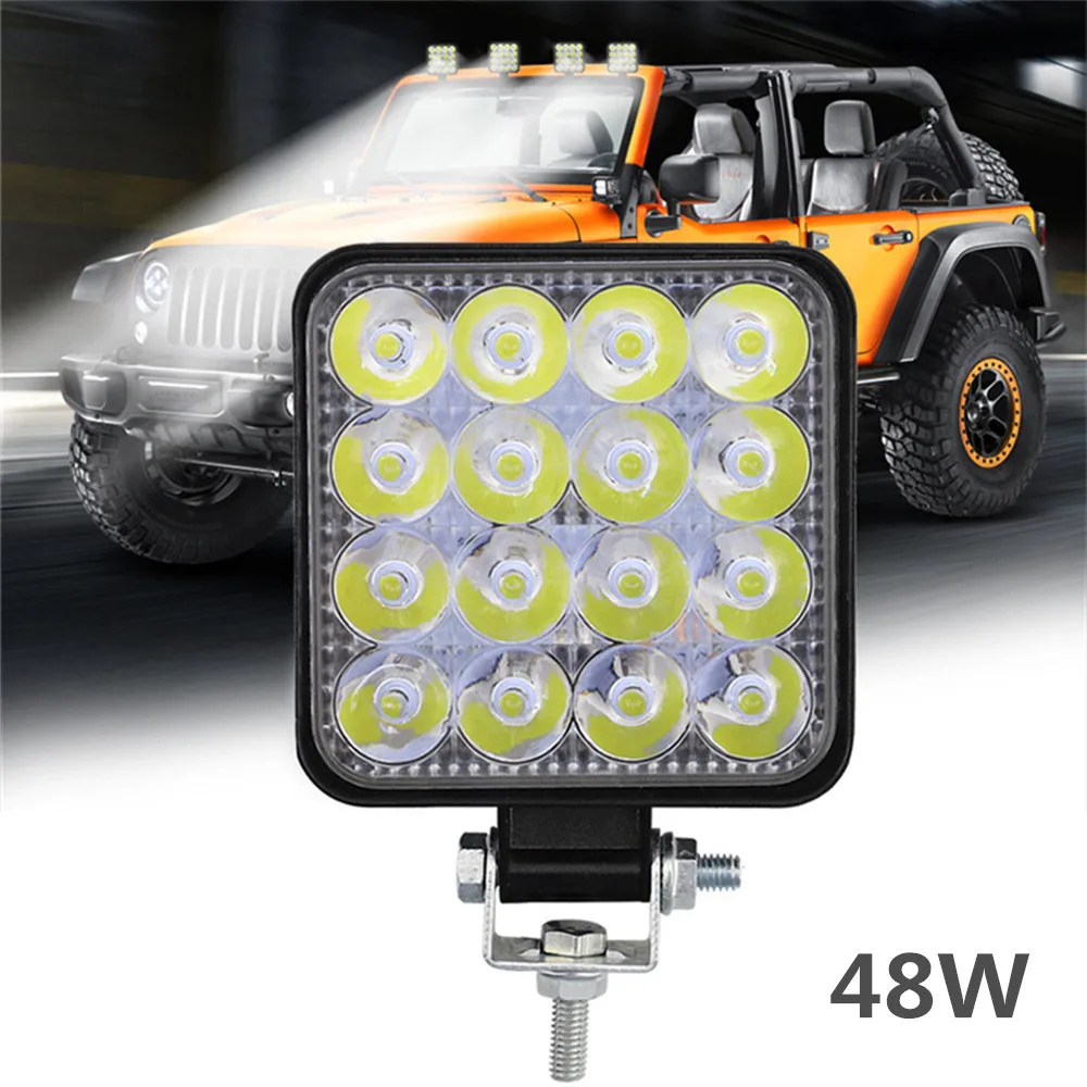 4-дюймовый 48 Вт светодиодный рабочий свет для внедорожника 4WD грузовика трактора