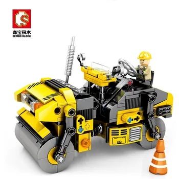 

288pcs Roller Engineering Building Blocks Technic Brick City Construction Toy For Children Christmas Gift Toys WJ087