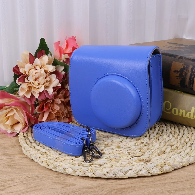 Сумка для камеры Instax Mini 8/9 из искусственной кожи с плечевым ремнем Чехол для Fujifilm 77UA