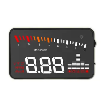 

Car HUD head-up display car universal digital projector A900 HUD Head-Up Display Car-styling Hud Display Alarm System Auto