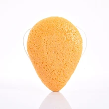 Спонж-Конняку натуральный косметический спонж для умывания лица смывная Чистящая губка Капля воды образная затяжка средства для очищения лица