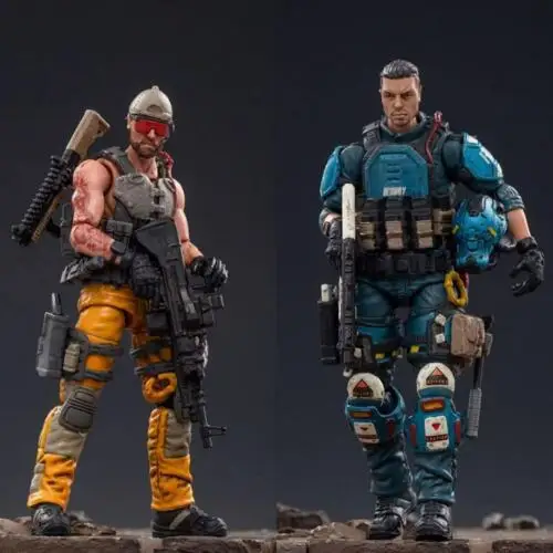 JoyToy 1/18 фигурка Морского корпуса Solider& Bounty Hunter& Falcon - Цвет: B and F