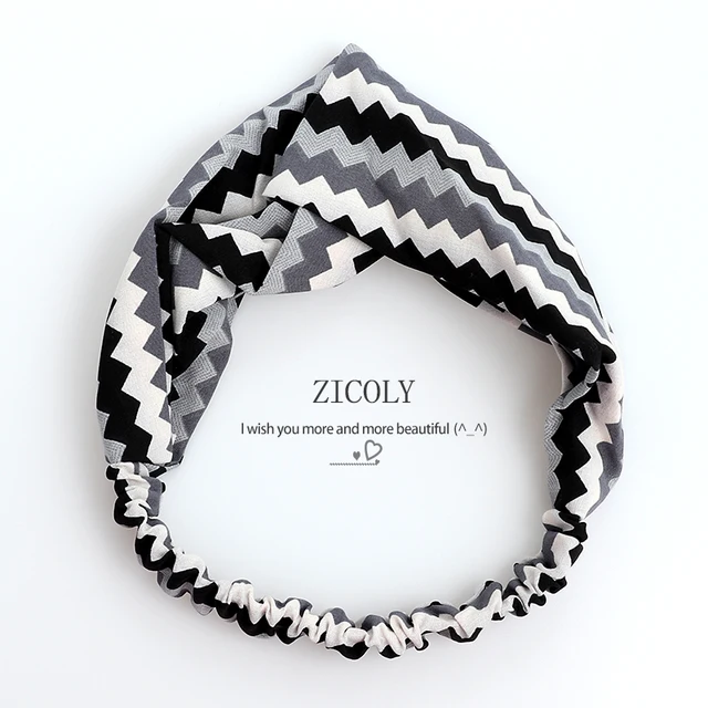 New Women Fashion Hair bands Cross Knot Elastic Hair Band Korean face wash hair band girl small fresh HairBands Hair Accessories style-25