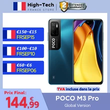 POCO M3 Pro Global Version 5G Smartphone NFC Dimensity 700 Octa Core 90Hz 6.5” DotDisplay 5000mAh 48MP Triple Camera