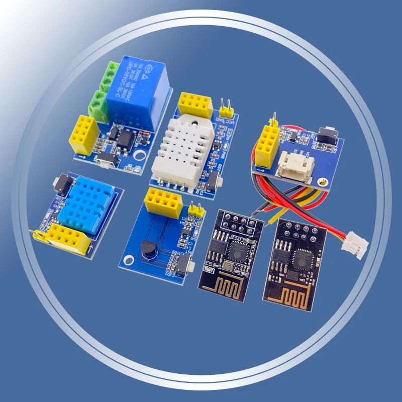 Релейный модуль ESP8266 с Wi Fi 5 В DS18B20 DHT11 DHT22|Интегральные схемы| |