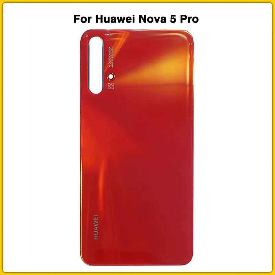 nova 5 Pro задний Чехол для huawei nova 5 pro крышка батареи дверь задняя крышка