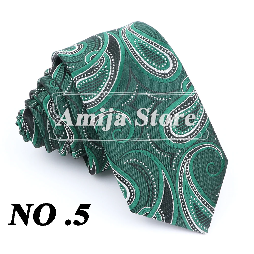 Klassische männer Silm Tie Floral Blume Drucken 6cm Krawatte Männer Original Geschenke Für Prom Zubehör Täglichen Tragen Krawatte hochzeit Party – Detail 8
