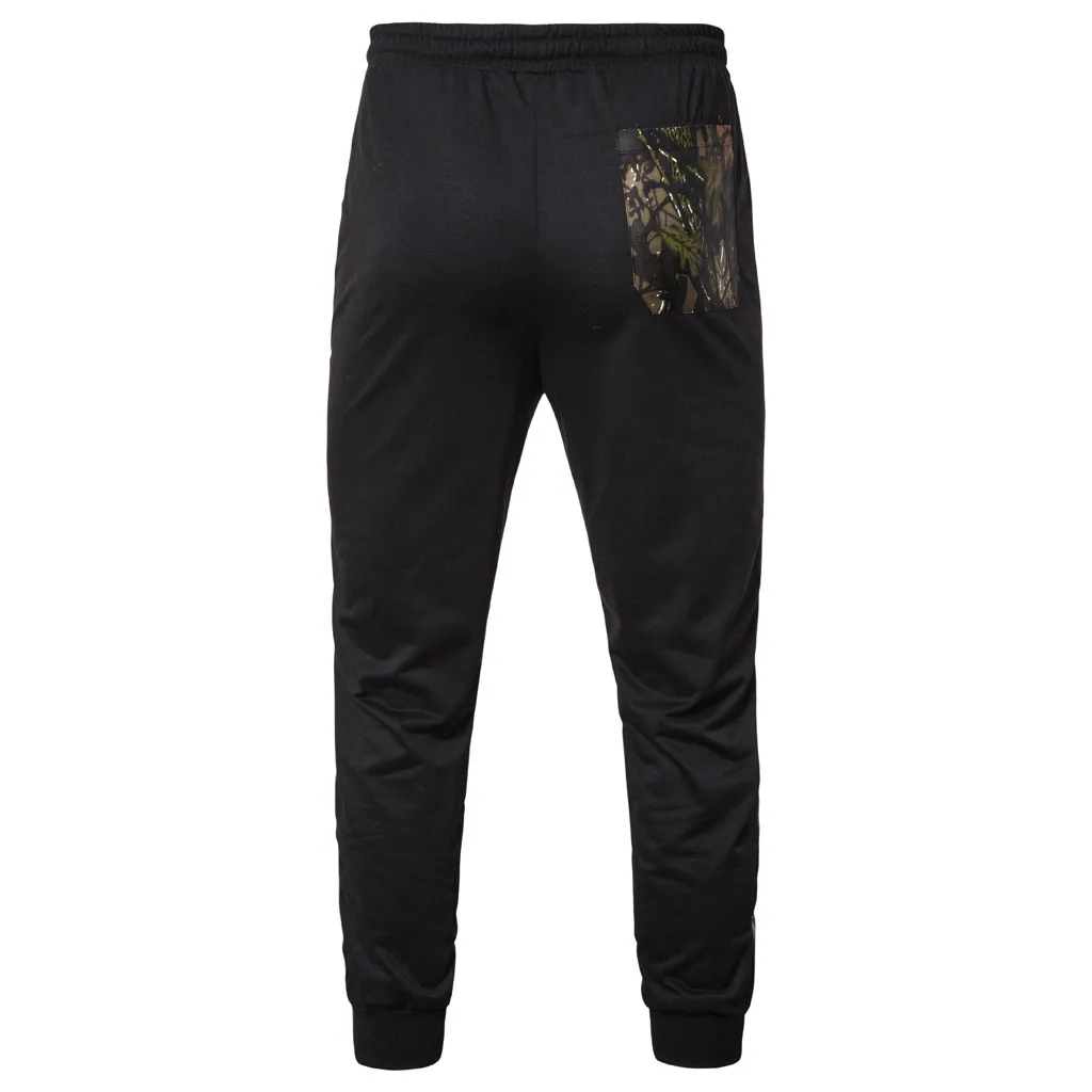 High quality pants Fitness Casual Elastic Pants bodybuilding clothing casual splice printing sweatpants joggers pants 10.18