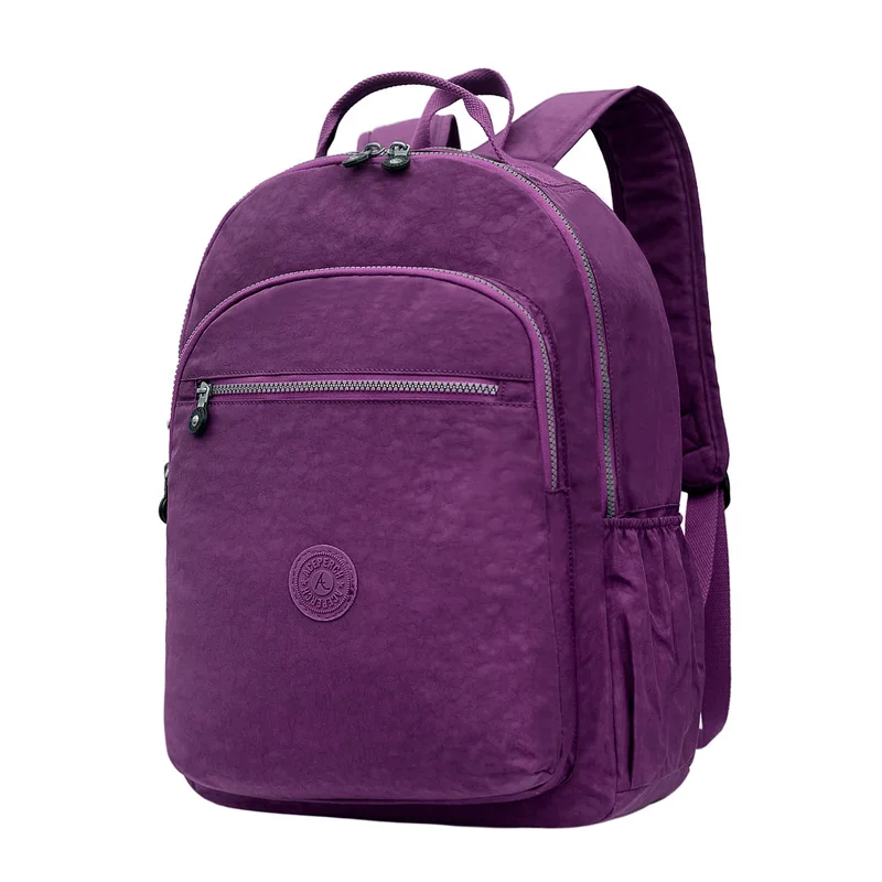 1Pcs Purple ACEPERCH, рюкзаки для девочек, Mochilas Escolares Feminina, школьные сумки для девочек-подростков, Женский нейлоновый рюкзак, рюкзак для ноутбука, Sac A Dos - Цвет: 1Pcs Purple