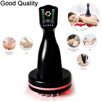 

Microcurrent Meridian Scrape Infrared Body Detoxification Massage Comb Regimen Dredging Warm Brush Shape Promote Blood Relaxing
