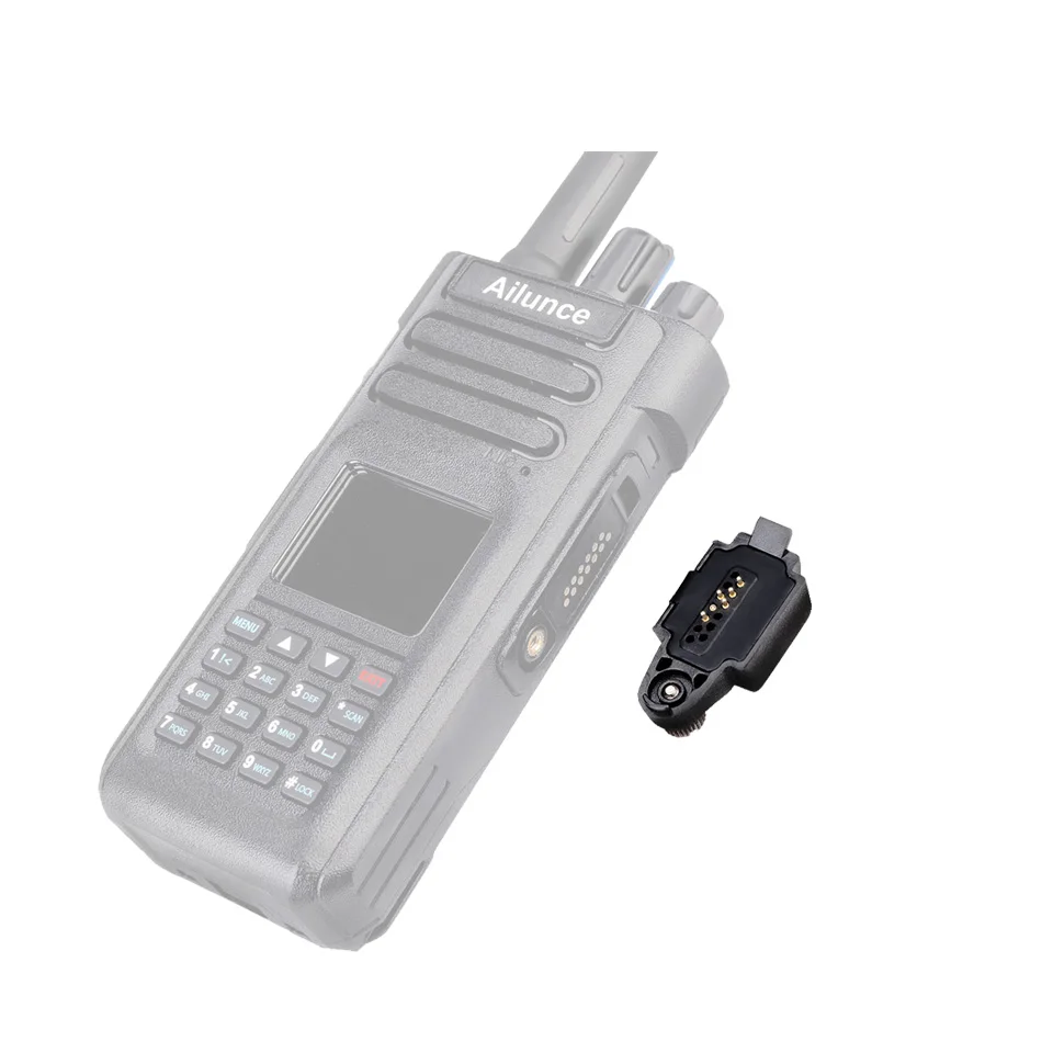 Аудио-адаптер от Ailunce HD1 GP328Plus Retevis RT29 RT48 RT82 разъем для Kenwood 2-контактный разъем, производство Китай