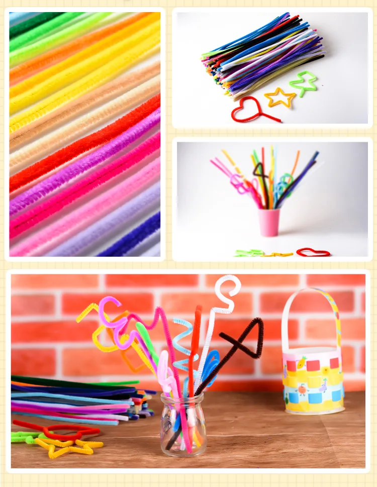 Wool Tops Hair Root Cocktail Bar DIY Children Fine Art Hand-made Material Color Hair Root Cashmere