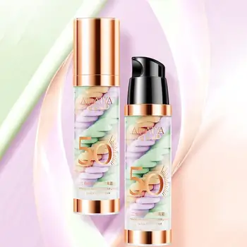 

Makeup Primer Moisturizing Oil-control Cover Blemishes Color Cream Isolation Skin Even Y9A4