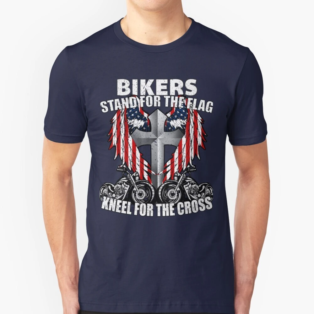 Camiseta de Hip para motoristas, camiseta de Honor los caídos, gracias a la vida, soporte para la bandera, Kneel For The Cross, nuevo diseño encantador de verano|Camisetas| - AliExpress