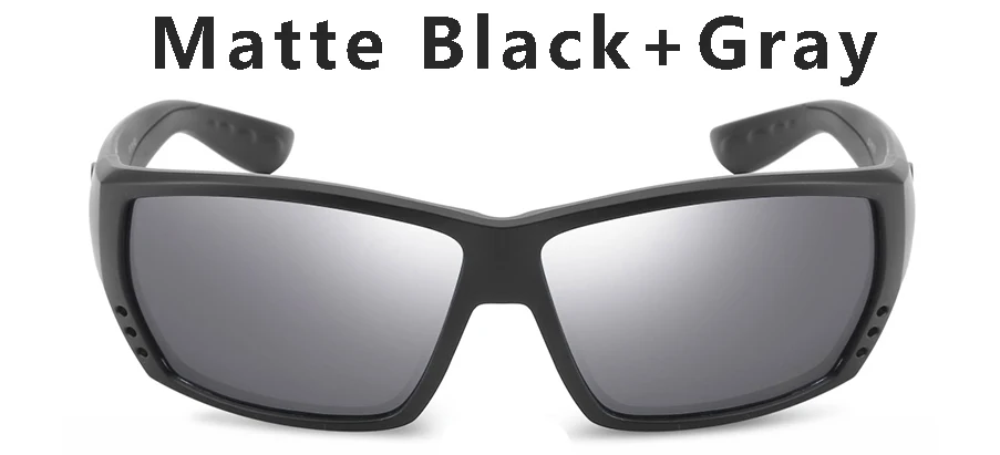 Поляризационные солнцезащитные очки для мужчин тунец аллея бренд вождения Рыбалка солнцезащитные очки Квадратные очки для мужчин UV400 зеркальные летние оттенки очки - Цвет линз: C1
