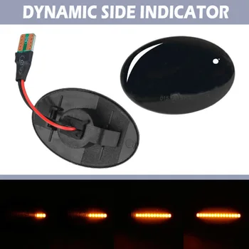 

2Pcs Side Indicator Light Dynamic LED For Ford Transit Tourneo MK6 MK7 12V DC