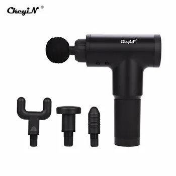 

CkeyiN Electric Deep Massage Gun Fascia Gun Stimulator Deep Tissue Muscles Relax Relieve Pain Back Leg Neck Body Massager
