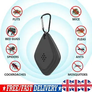 

Enhanced Version Electronic Cat Ultrasonic Anti Mosquito Insect Repeller Rat Mouse Cockroach Pest Reject Repellent