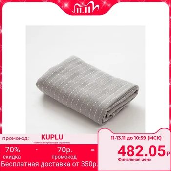 

Double-sided towel "Ethel" Olympus light gray 70 х140 cm, 380 g / m2, 100% cotton 3539404