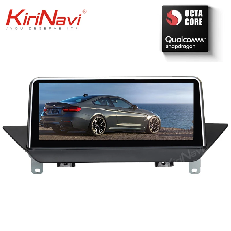 Sale KiriNavi 8 Core 4+64G 10.25" 2 din android 9.0 autoradio car multimedia gps for BMW X1 E84 automotivo head unit WIFI navigation 4