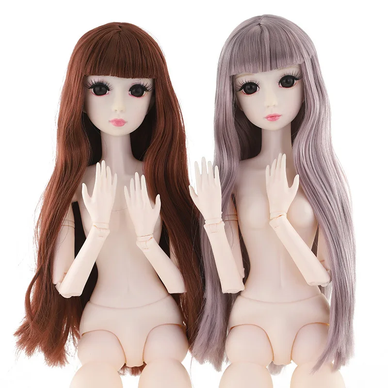 60 см Bjd кукла 1/3 22 подвижное соединение Макияж Длинные волосы женская голова