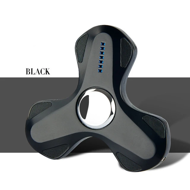 Горячее предложение, USB Электронная зажигалка для сигарет, ручная прядильная электрическая зажигалка, ветрозащитная плазменная дуговая импульсная Вольфрамовая зажигалка - Цвет: BLACK 2