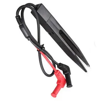 

1PCS SMD Inductor Test Clip Probe Tweezers for Resistor Multimeter Capacitor diy electronics