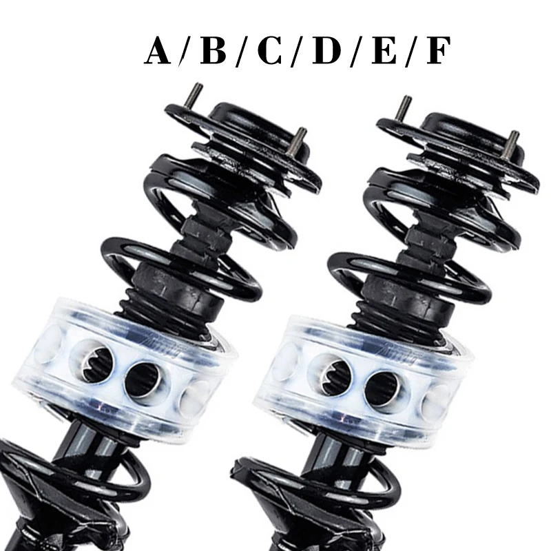 2pcs Car Shock Absorber Spring Bumper Power Auto buffers A/B/C/D/E/F