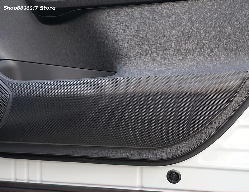 Защитная пленка для двери автомобиля, защитная пленка из углеродного волокна для Toyota RAV4 RAV-4, автомобильные аксессуары