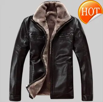 

New Men 2020 Genuine Leather Coat sheepskin men's short Jacket leather winter jackets mens Free Shipping Plus Size M-5XL