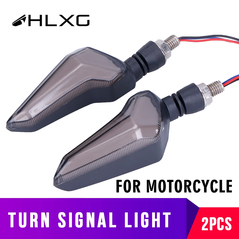 

Warning LED Turn Signal Lights Universal Motorcycle Indicator Blinker Amber Motorbike Lamp Bendable Flashing Yellow Tail Lights