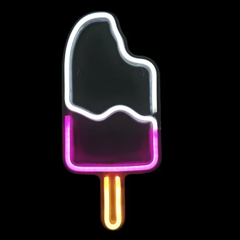 

Neon LED Modeling Lamp Ins Ice Cream Modeling Lights Interior Decoration Bedroom Decoration PVC Lamp