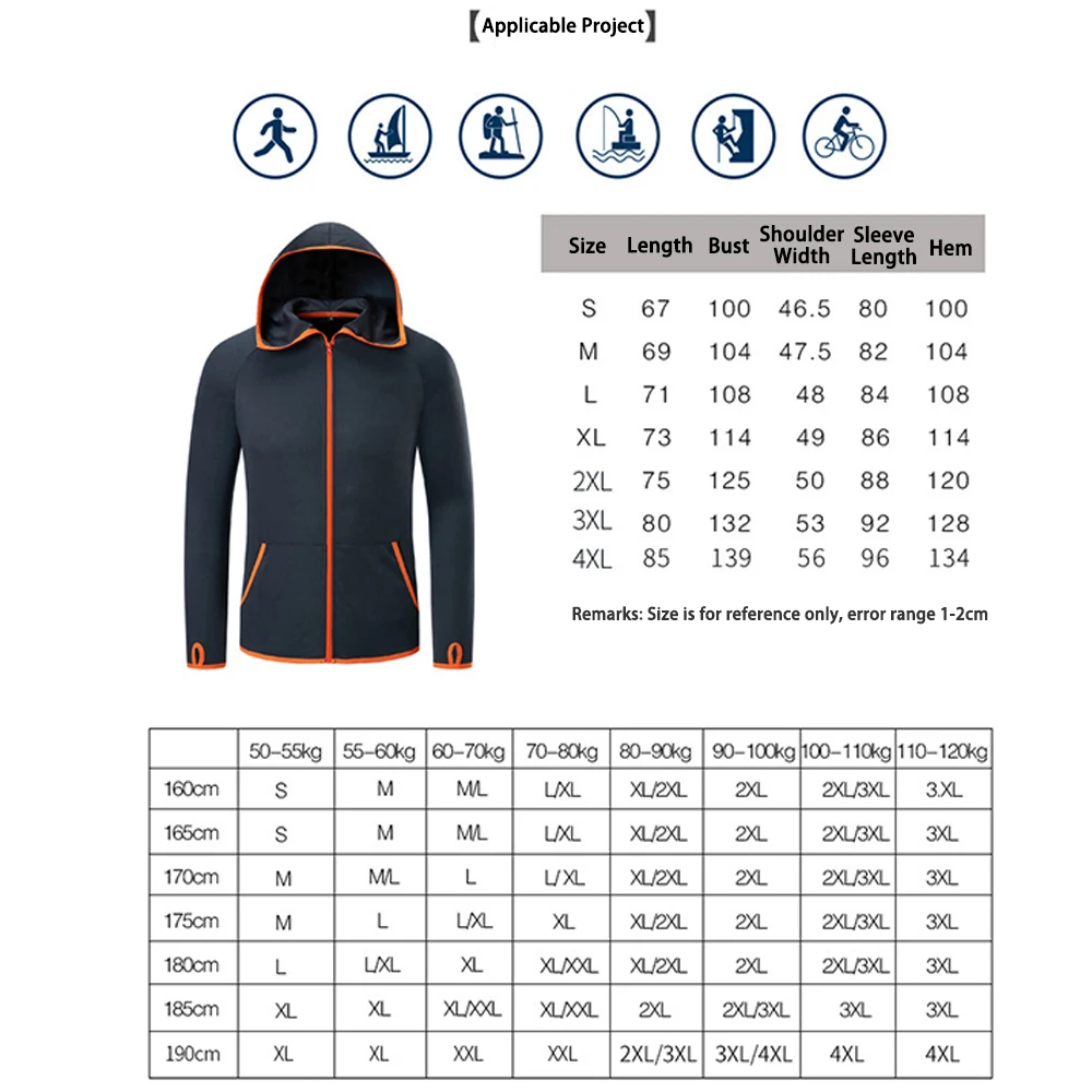 Waterproof Hiking Jackets Fishing Men Tech Hydrophobic Clothing Casual Ice silk Waterproof Outdoor Camping Hooded Jackets