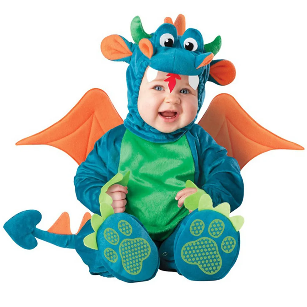 Cosplay Hooded Jumpsuits Dragon Pig Monkey Butterfly Bee Pajamas Baby Kids Costume Halloween Christmas Animal Costume bodysuit Cosplay Hooded Jumpsuits Dragon Pig Monkey Butterfly Bee Pajamas Baby Kids Costume Halloween Christmas Animal Costume bodysuit