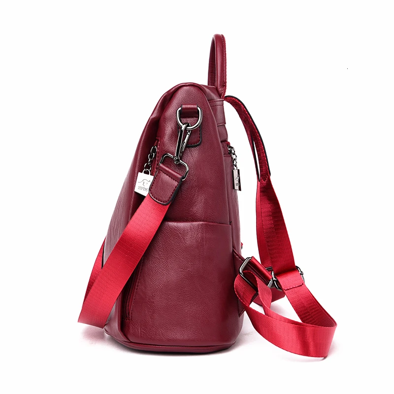 Роскошные рюкзаки Для женщин дизайнер Sac A Dos рюкзаки для девочек Винтаж Bagpack Для женщин кожаный рюкзак Дамская Повседневное рюкзак