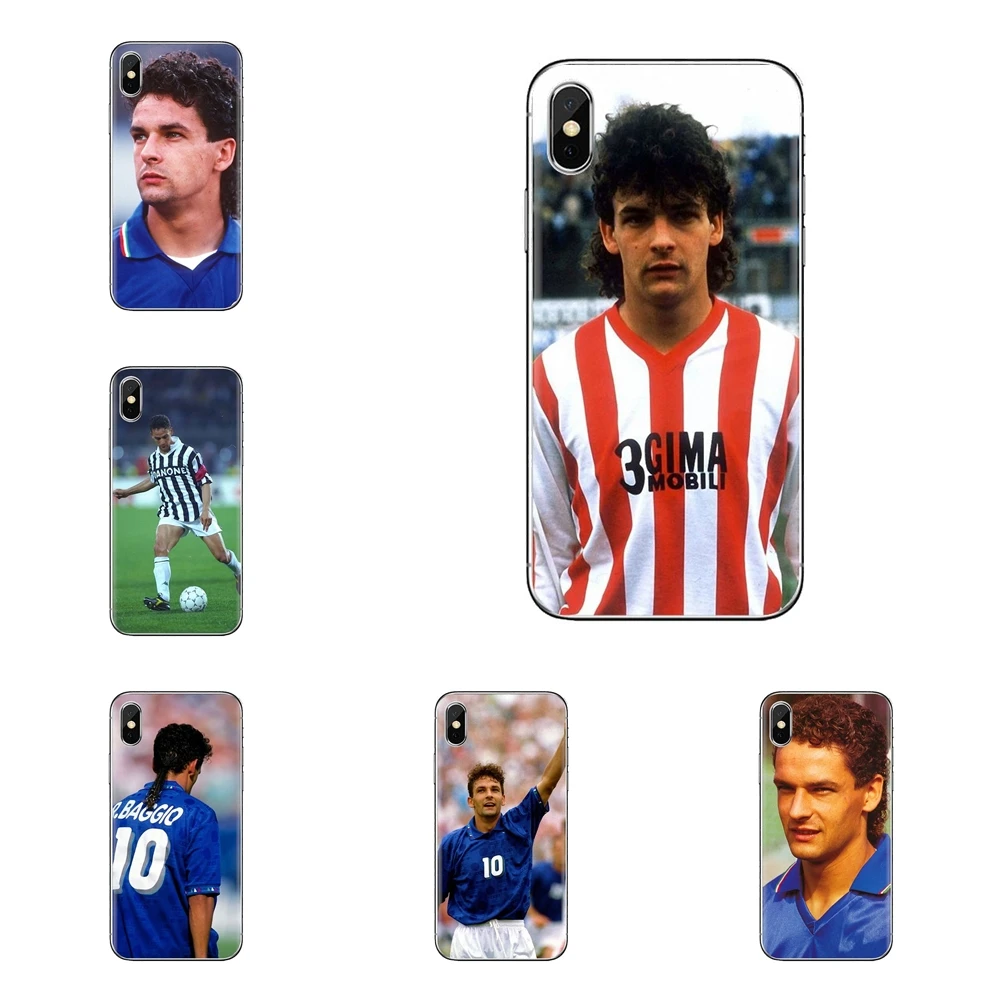 Italy Legends Soccer Roberto Baggio Mobile Phone Cover For Samsung Galaxy J1 J2 J3 J4 J5 J6 J7 J8 Plus 2018 Prime 2015 2016 2017 |