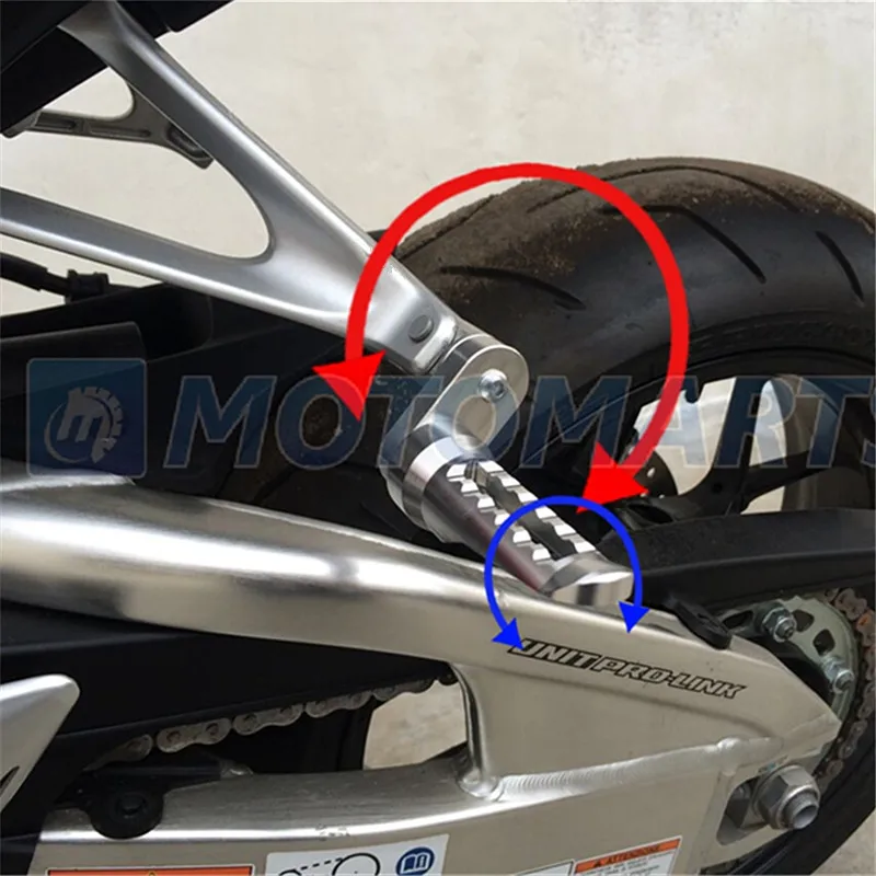 CNC 360 Отрегулируйте переднюю заднюю подножку педали подножки для BUELL CYCLONE M2 LIGHTNING S1 X1 THUNDERBOLT S3 A3-03