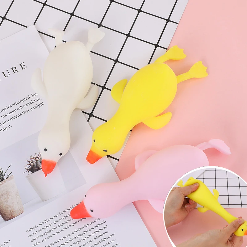 

1PC The Cute Duck Sensory Decompression Toy Autism Anxiety Relief Stress Squishy Slow Rising Squeeze Toy Kids Kawaii Adult Toy