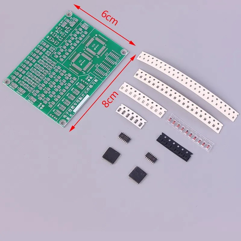 1 компл. Практика печатной платы пайки сварочные навыки обучение новичков DIY Kit сварочный электронный комплект