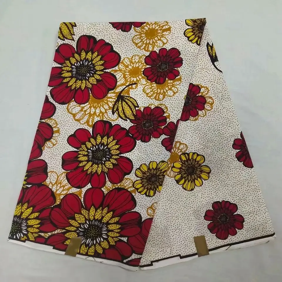 Mitex Печать Ткани Хлопчатобумажные для изготовления платьев юбки/африканские ткани Kitenge ткани африканская Pagne NAR-60