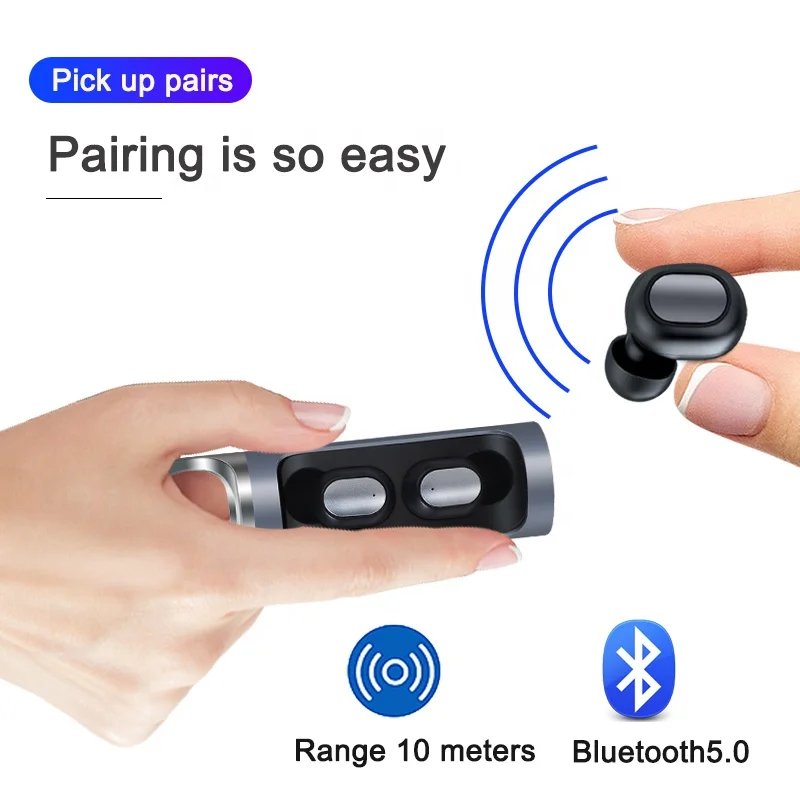 IWALK TWS In Ea Wireless Earbuds IPX7 Waterproof Bluetooth Earphone with Charging Box Earphones New Hifi Binaural Call Ear Buds