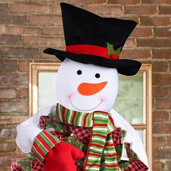 

Christmas Tree Top Decoration Snowman Shape Decoration Mall Family Christmas Supplies Christmas Tree Pendant Xmas Tree Ornament