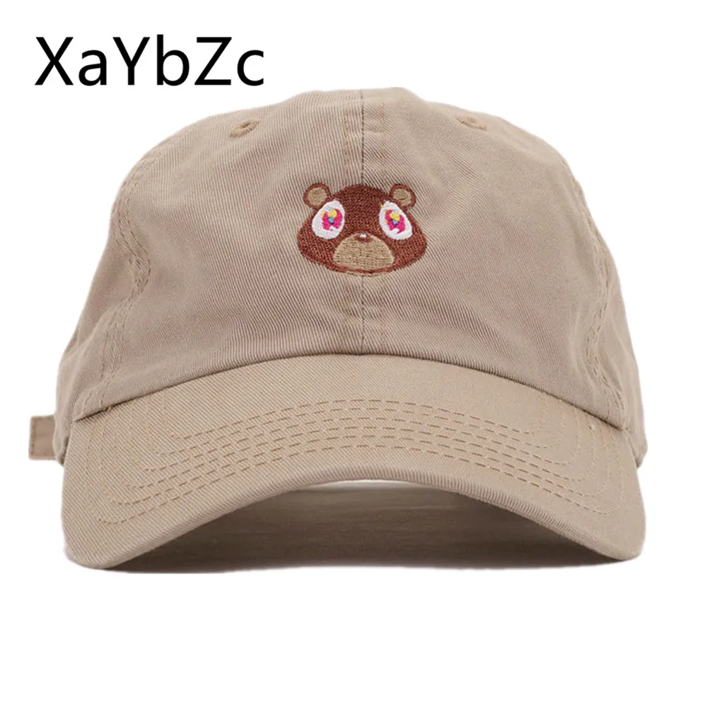 Kanye West Ye Bear papa belle casquette de Baseball été pour hommes femmes Snapback unisexe version exclusive Hip Hop Style chaud chapeau_voghion.com