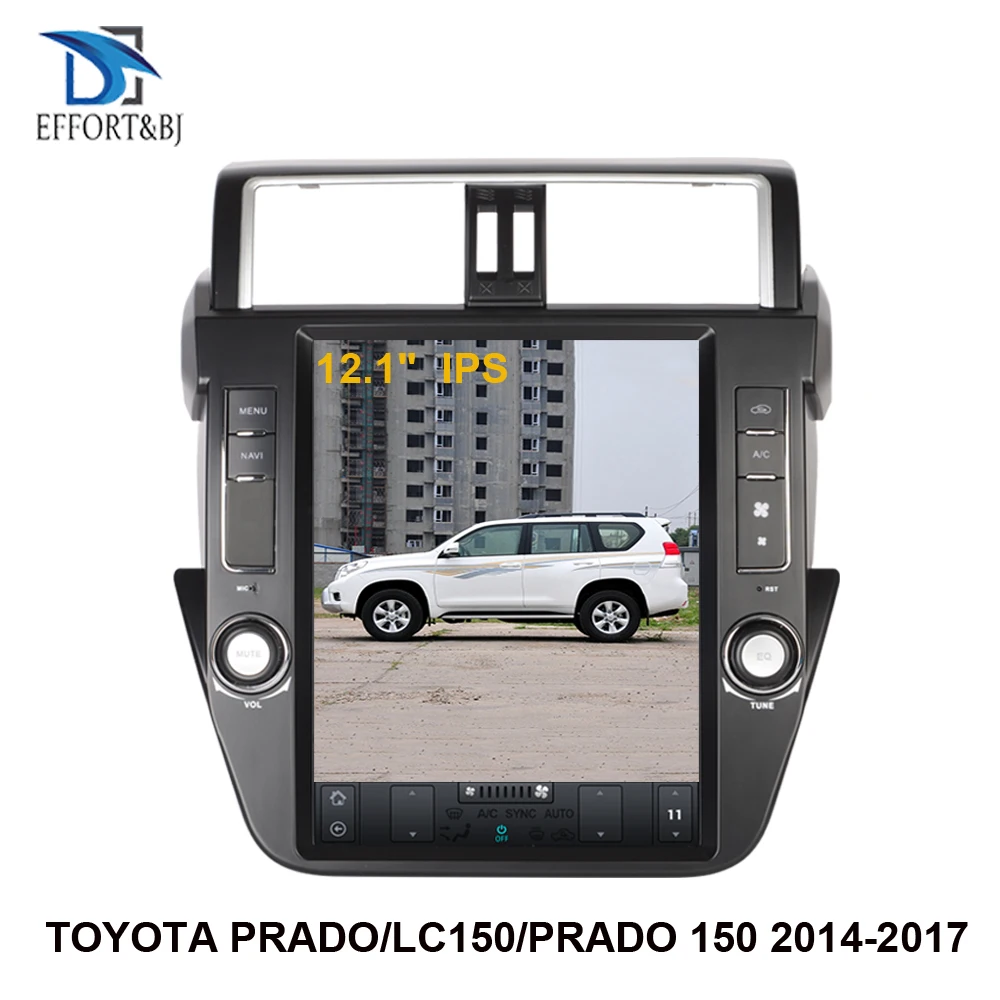 Автомобильный мультимедийный плеер с GPS навигацией для TOYOTA PRADO/LC150/PRADO 150 12 1 дюйма