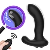 Remote Control Rolling Anal Vibrator Vibrating Prostate Massager Male Butt Plug Prostata Stimulator Anal Sex Toy for Woman & Man 1