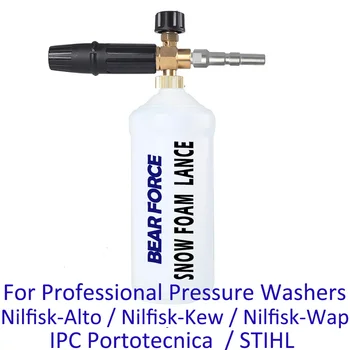 

Foam Gun Foam Generator Foam Nozzle High Pressure Soap Foamer for Nilfisk-Alto/ WAP/ IPC Portotecnica Pressure Washer Car Washer