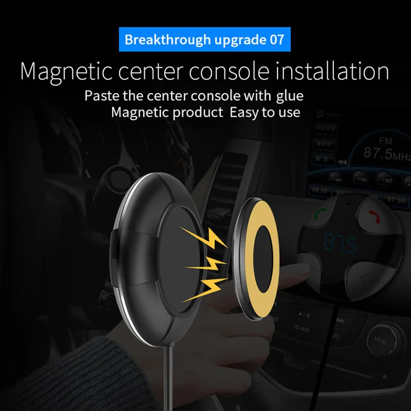 Bluetooth автомобильный комплект Handsfree MP3 плеер Поддержка TF карта fm-передатчик беспроводной автомобильный музыкальный плеер USB Автомобильное зарядное устройство Автомобильная электроника