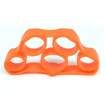 

TSAI Portable Fitness Hand Finger Trainer Band Tension Tool Strength Exerciser Muscle Power Silicone Expander Training Recovery