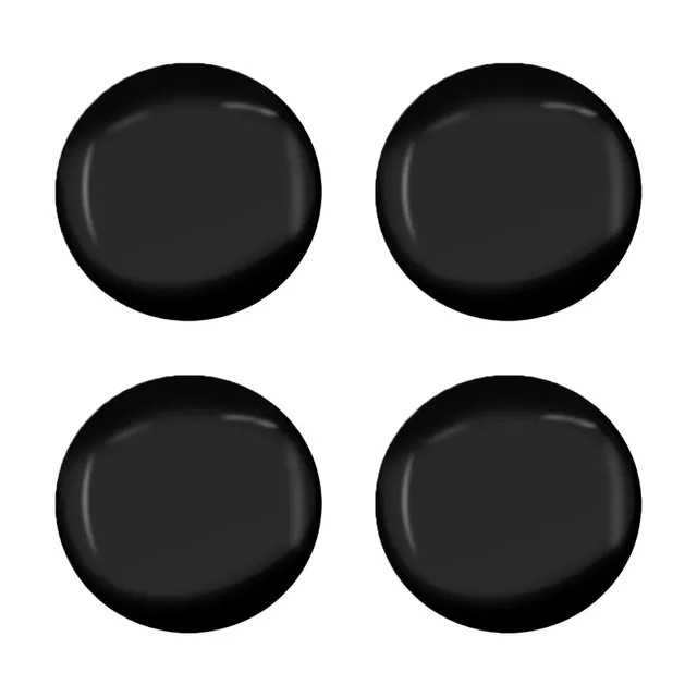 4pcs 56mm Car Wheel Center Hub Caps Sticker For Dodge Journey Caliber Challenger Charger Ram 1500 Stratus Dart Dakota Durango 4pcs Black